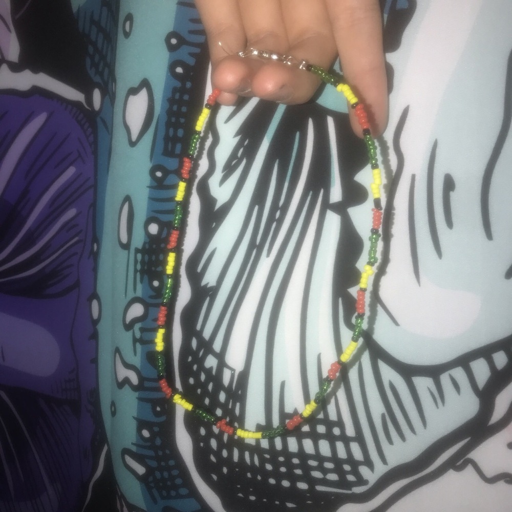 Stoner Seed Bead Necklace